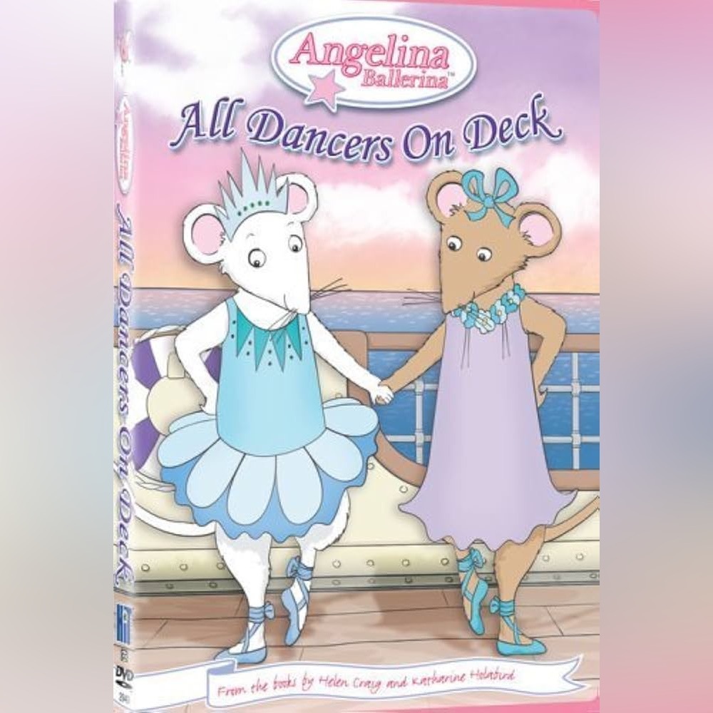 Angelina Ballerina DVD All Dancers On Deck Bonus Features 2006 New Sealed
